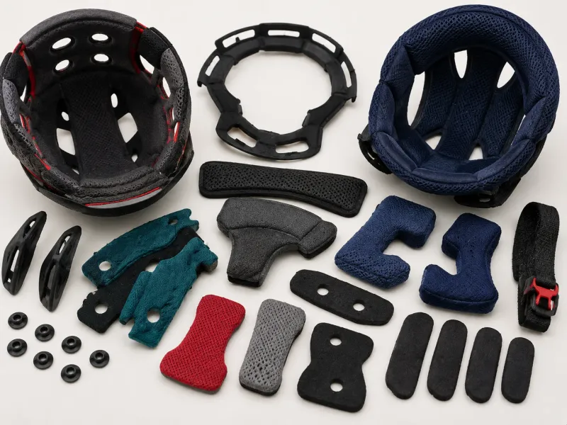 Helmet Inner Parts & Safety Components