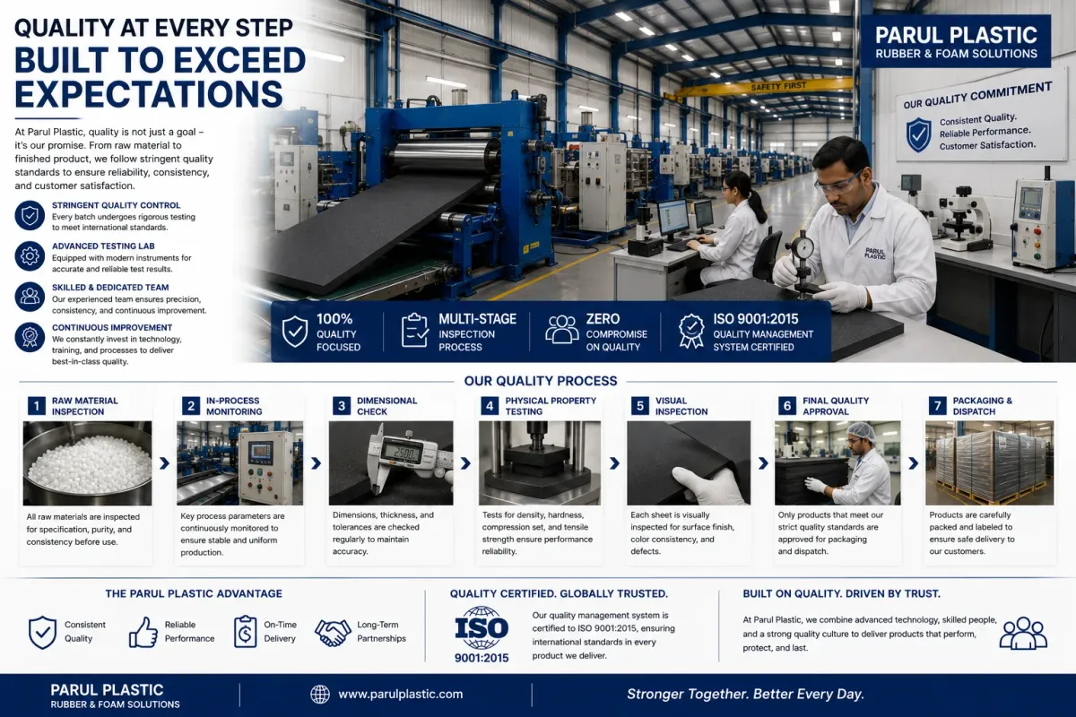 Production floor at Parul Plast
